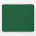 Background Color - Forest Green Mouse Pads
