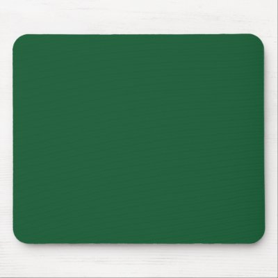 Background Color - Forest Green Mouse Pads by visualnewbie