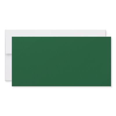 Background Color - Forest Green Photo Card Template