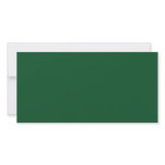 Background Color - Forest Green Photo Card Template