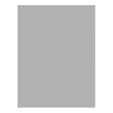 Background Color - Gray Post Card