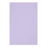 Background Color - Lilac Personalized Stationery