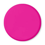 Background Color - Magenta Fridge Magnets