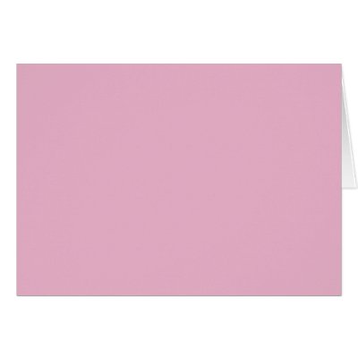 Background Color - Pale Pink Greeting Card by visualnewbie