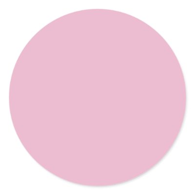 Background Color - Pale Pink Stickers