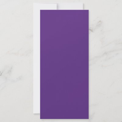 Background Color - Purple Rack Card Design