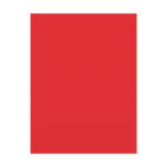 Background Color - Red Post Card