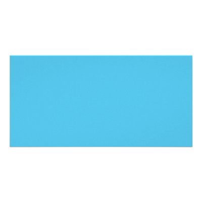 Background Color - Turquoise Photo Cards by visualnewbie