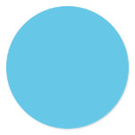 Background Color - Turquoise Sticker