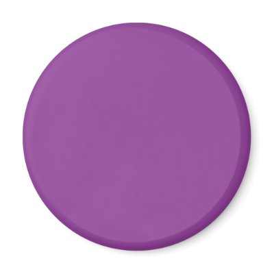 Background Color - Violet Refrigerator Magnet
