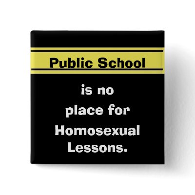background, Public School, is no , place for, H... Buttons by jenniekurono