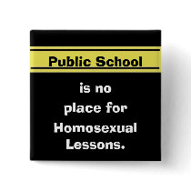 background, Public School, is no , place for, H... buttons