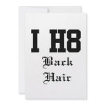 backhair personalized announcements
