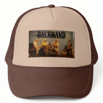 Backhand Trucker Hat by Nastics Backhand Trucker Hat