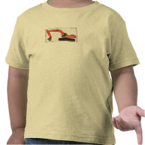 Backhoe by Baby Boy Wrecking Co. t-shirts