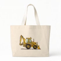 Backhoe Digger Loader Construction Bags/Totes