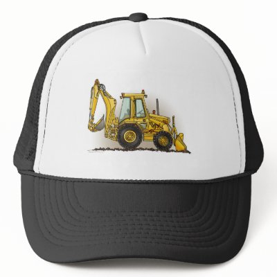 Backhoe Hat by justconstruction