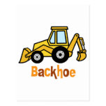 Backhoe Post Cards