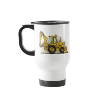 Backhoe Travel Mug