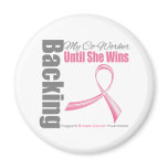 Backing My Co-Worker Breast Cancer Magnet