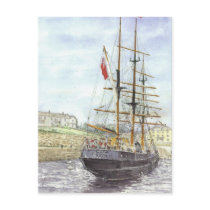 Backing Out Postcard