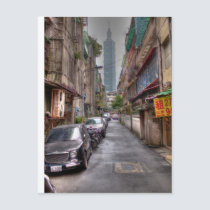Backlane postcards