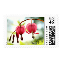 Backlight Bleeding Hearts RSVP Stamp