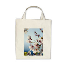 Backlit Cherry Blossoms Bag