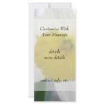 Backlit Daffodil Blossom Custom Rack Card