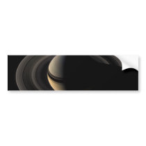 Backlit_Saturn_from_Cassini_Orbiter_2007_May_9 Bumper Stickers