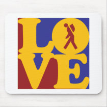 Backpack Love Mouse Mat