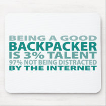Backpacker 3% Talent Mouse Mat