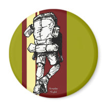 Backpacker (guy)-RedYellow Magnets