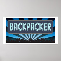 Backpacker Marquee Poster
