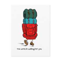Backpacker Post Cards