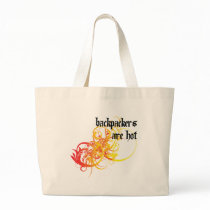 Backpackers Are Hot Canvas Bag