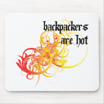 Backpackers Are Hot mousepads by itsallhot Backpackers Are Hot mousepads