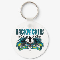 Backpackers Gone Wild keychains by busybrain Backpackers Gone Wild keychains
