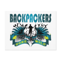 Backpackers Gone Wild Post Card
