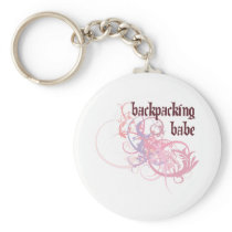 Backpacking Babe Key Chains