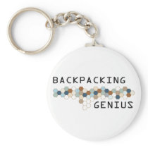 Backpacking Genius Keychain