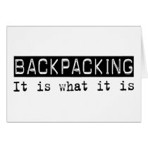 Backpacking It Is Cards