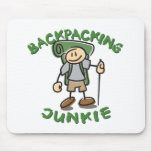 Backpacking Junkie - Guy mousepads