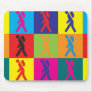 Backpacking Pop Art Mouse Mats