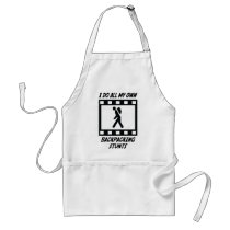 Backpacking Stunts Apron