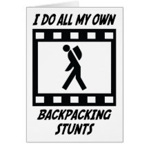Backpacking Stunts Cards