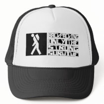 Backpacking Survive Trucker Hats