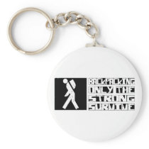 Backpacking Survive Key Chains