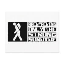 Backpacking Survive postcards