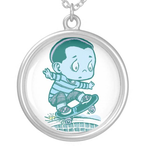 Backside Grind Personalized Necklace
